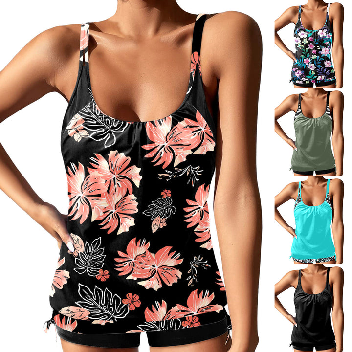 Damen Tankini-Set mit femininem Design und modischen Akzenten Echo Archiv