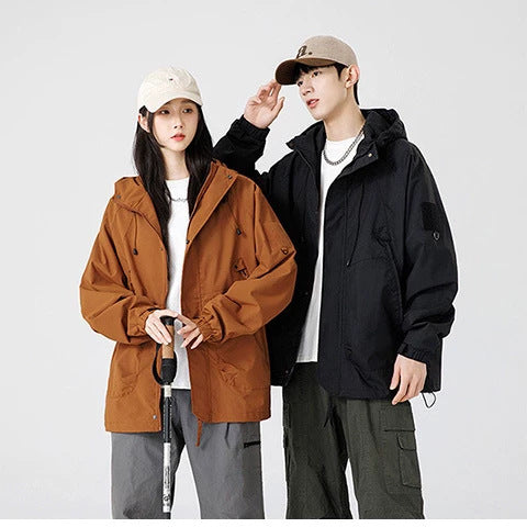 Herren Wasserdichte Outdoor-Jacke Echoarchiv