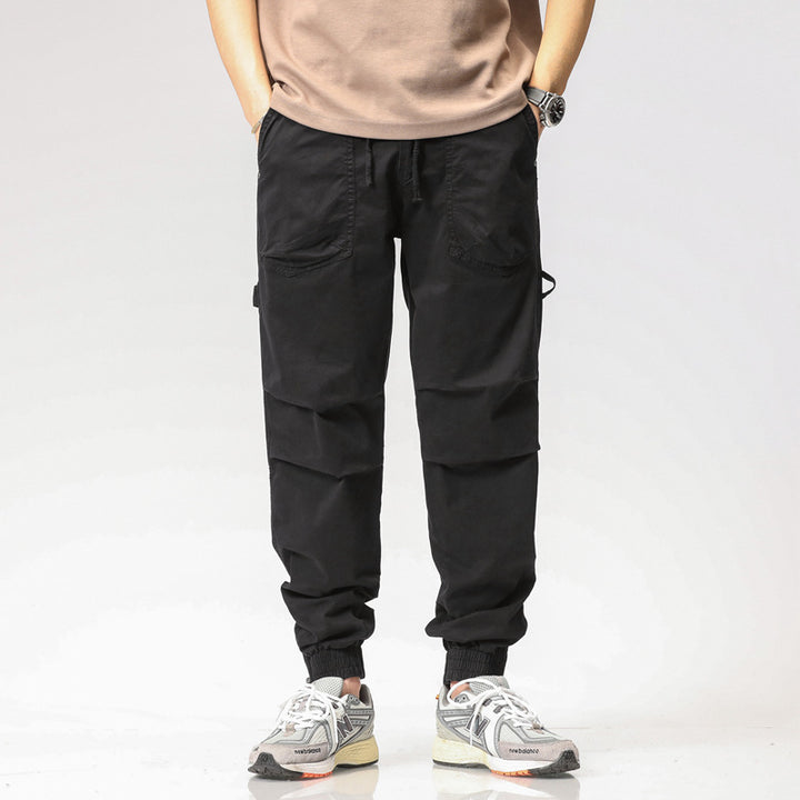 Herren Cargohose mit praktischen Taschen und elastischem Bund Echoarchiv