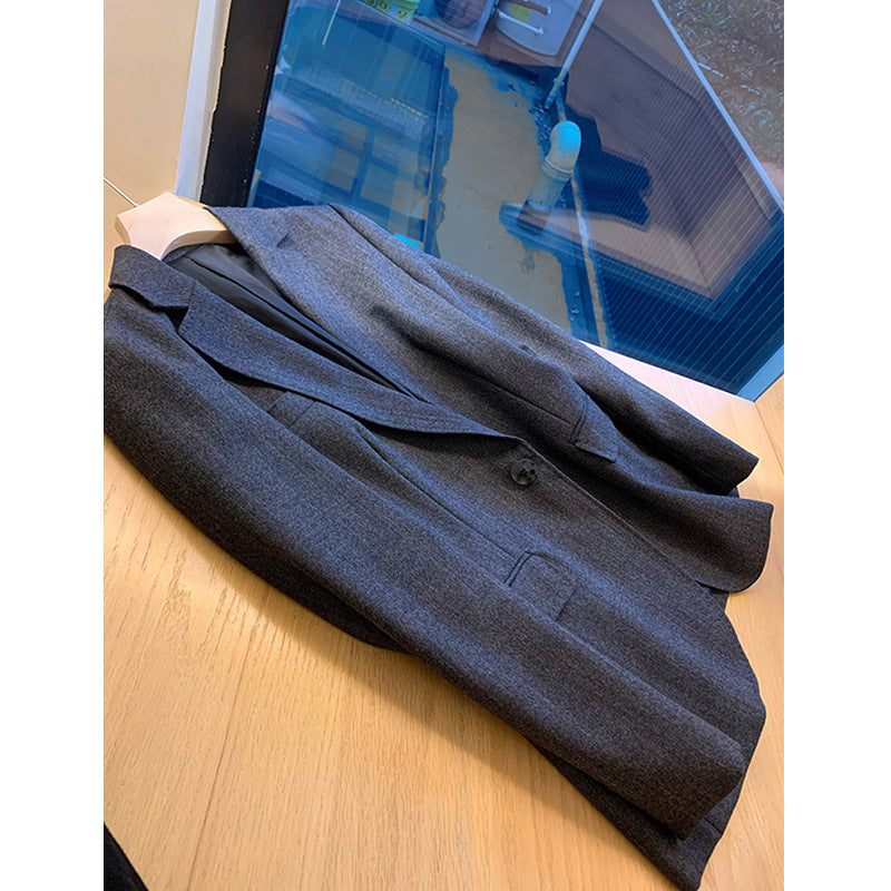 Damen elegante Blazerjacke aus hochwertigem Stoff Echoarchiv