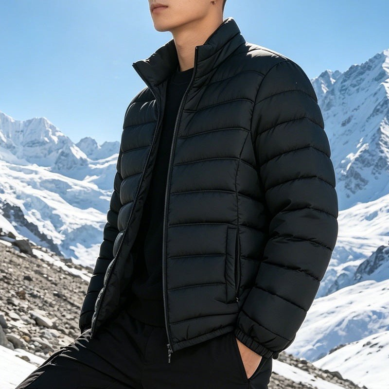 Herren Leichtgewichtige Steppjacke mit Thermo‑Füllung und Stehkragen Echo Archiv