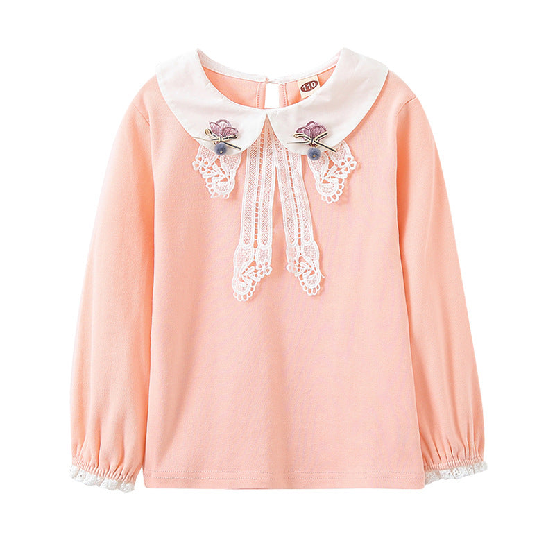 Damen elegante Bluse mit Spitzenapplikationen Echo Archiv