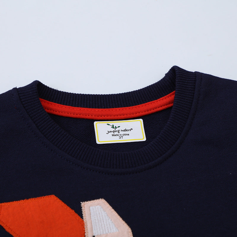 Jungen Sweatshirt mit kreativem Baustellenfahrzeug-Design Echo Archiv