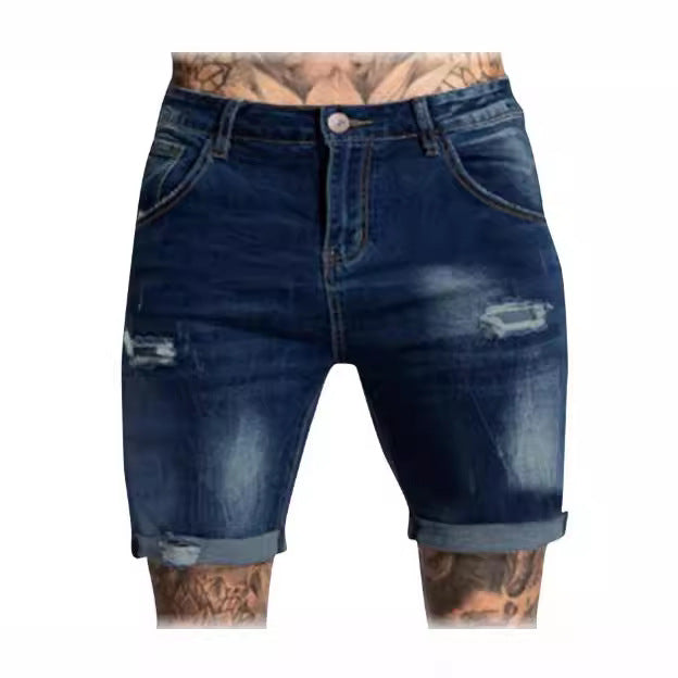 Herren Destroyed Jeansshorts Echo Archiv
