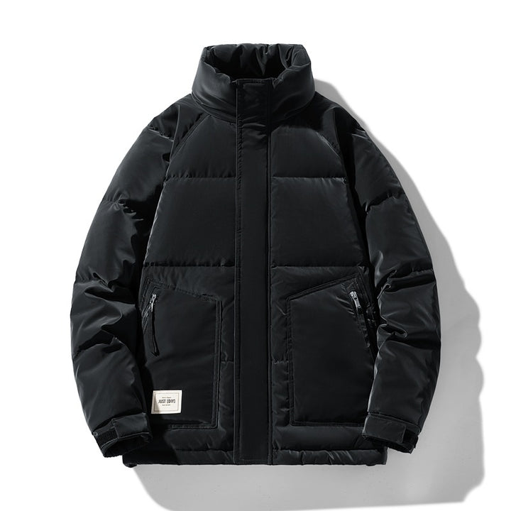 Herren isolierte Pufferjacke mit höherem Kragen Echoarchiv