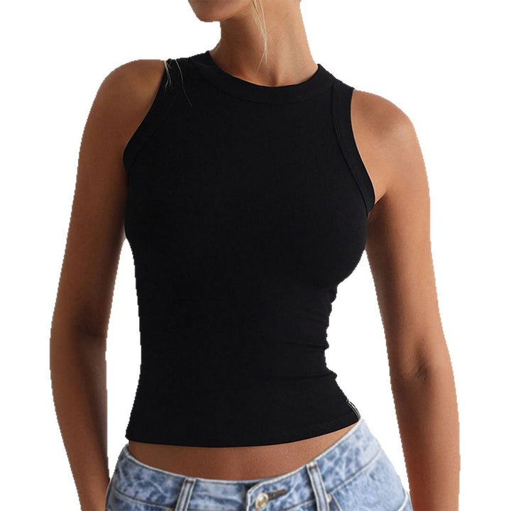 Damen Sportliches Ripp-Trägershirt Echo Archiv
