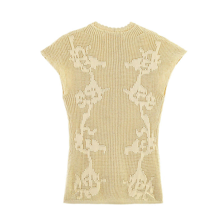 Damen elegante Strickbluse mit filigranem Muster Echo Archiv