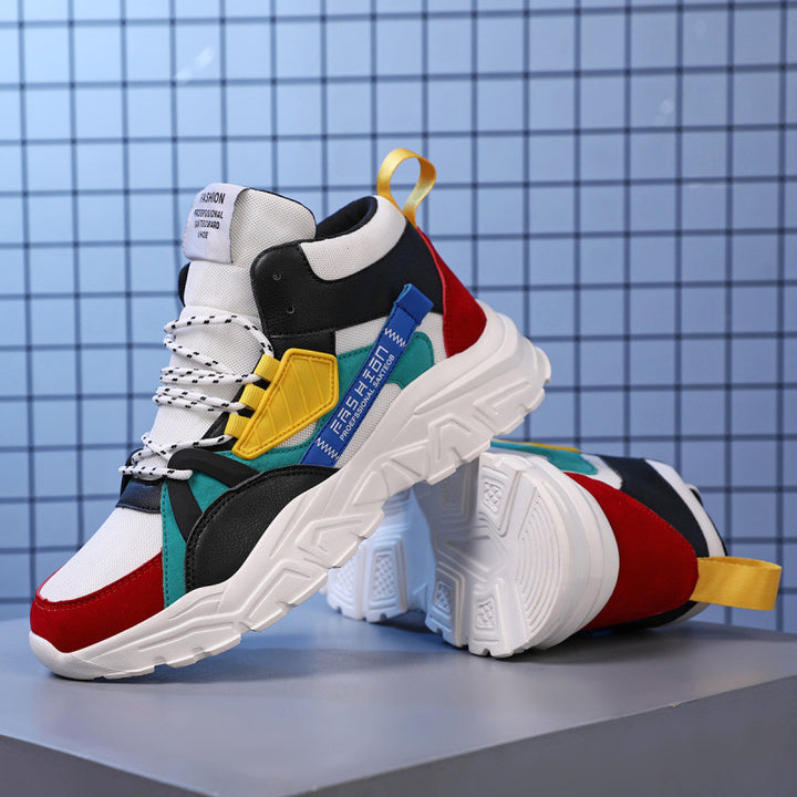 Unisex Knöchelhoher Plateau-Sneaker mit technischer Multi-Lagen-Sohle Echoarchiv