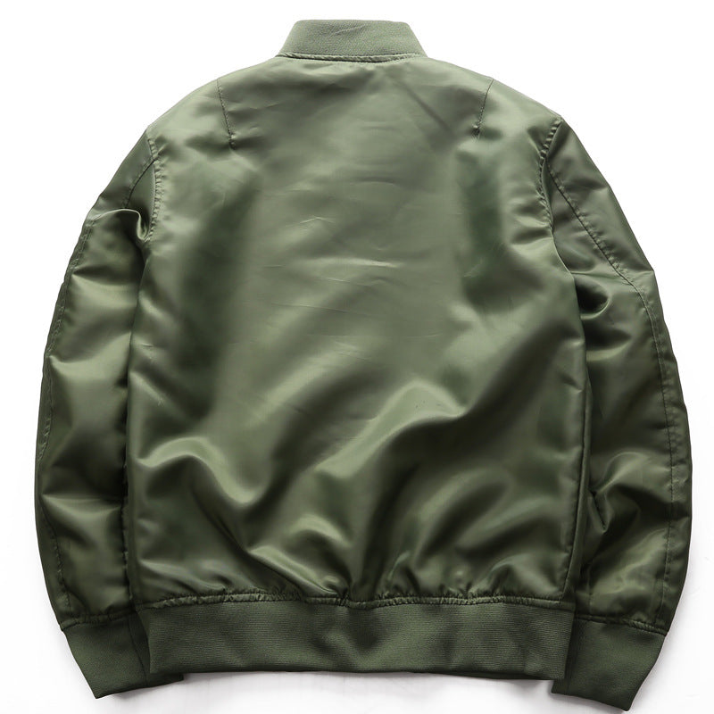 Herren nan klassische Bomberjacke aus wasserabweisendem Nylon mit gerippten Bündchen und Ärmeltasche Echo Archiv