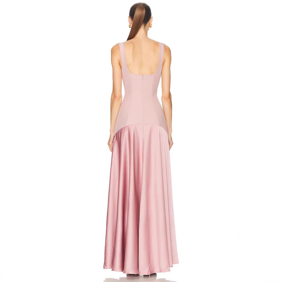 Damen elegantes Kleid mit figurformendem Schnitt und elegantem Reißverschluss Echo Archiv