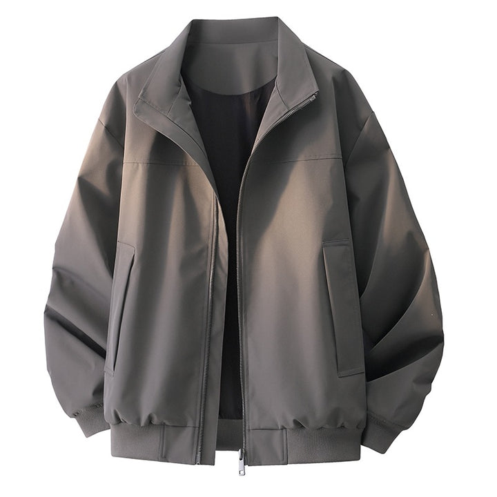 Herren Leichte Übergangsjacke im Blousonstil mit elastischem Saum Echoarchiv