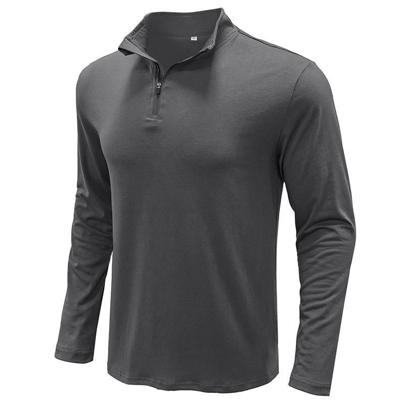 Herren Stehkragen Pullover Echoarchiv