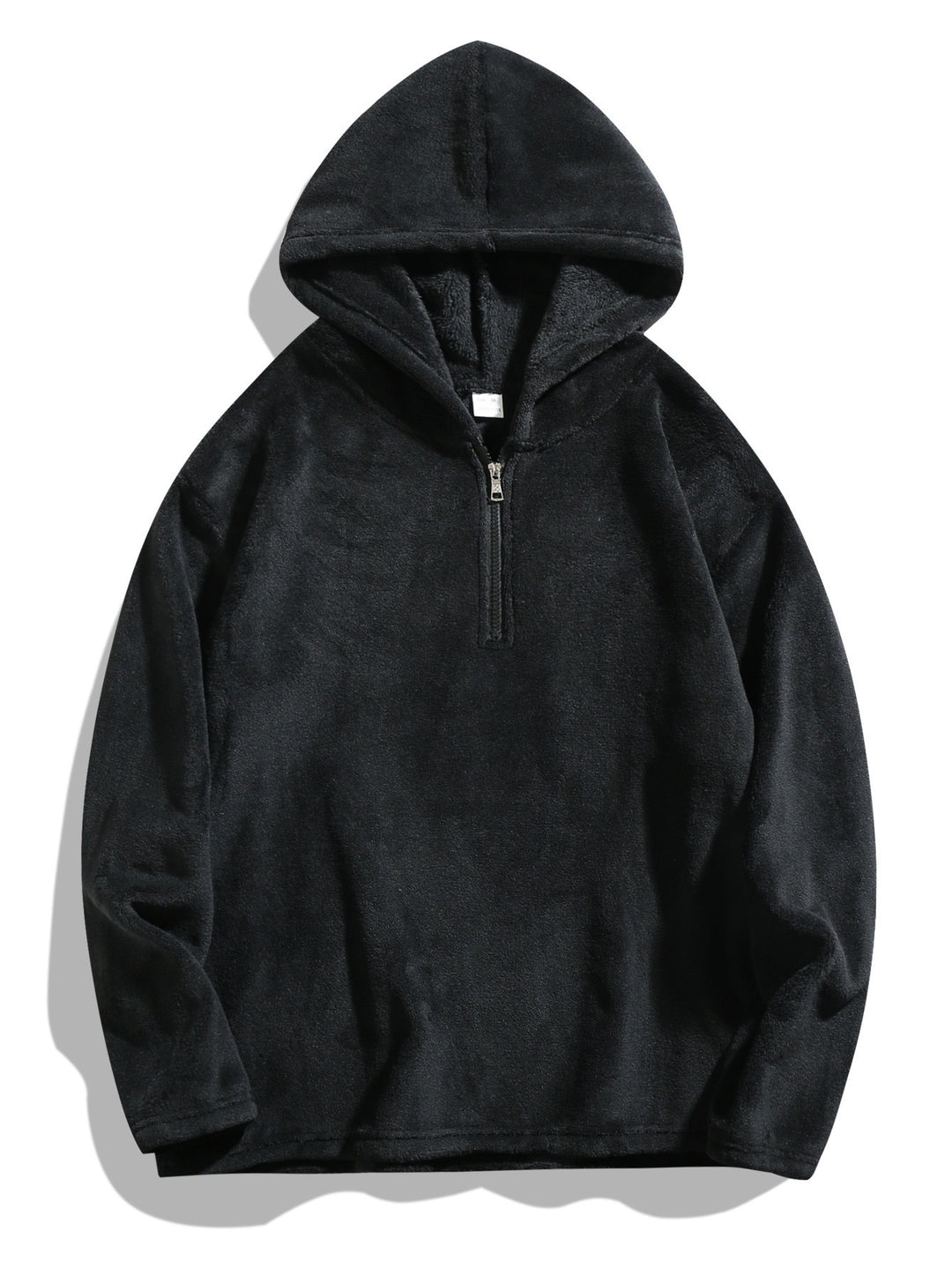 Herren kuscheliger Fleece-Hoodie mit praktischer Reißverschlussöffnung Echoarchiv
