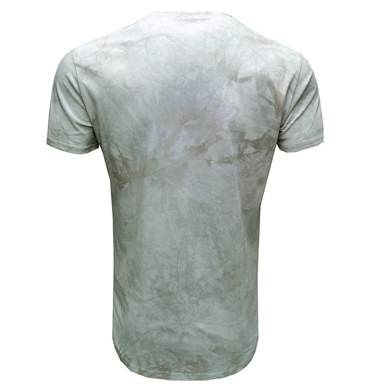 Herren T-Shirt mit angesagtem Batik-Muster und hochwertiger Baumwolle Echoarchiv