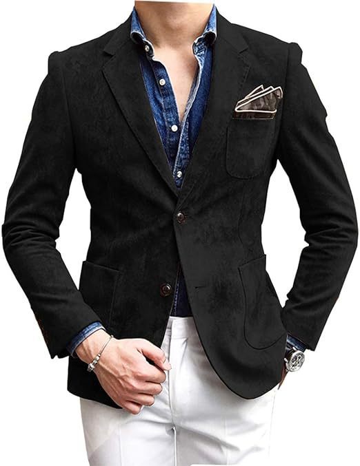 Herren Elegant strukturierter Blazer Echoarchiv