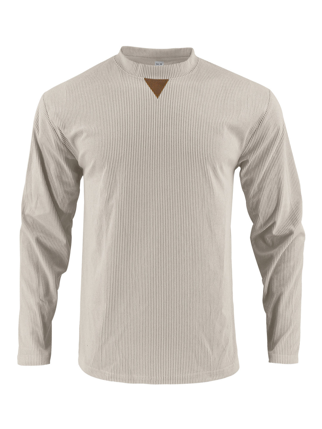 Herren Langarmshirt mit strukturiertem Rippdesign Echoarchiv