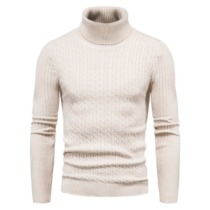 Herren komfortabler Rollkragenpullover Echoarchiv