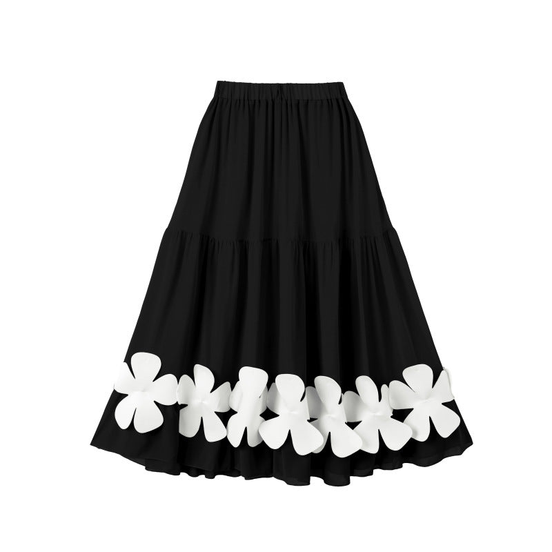 Damen Eleganter Einteiler Badeanzug mit floralem 3D-Design Echo Archiv