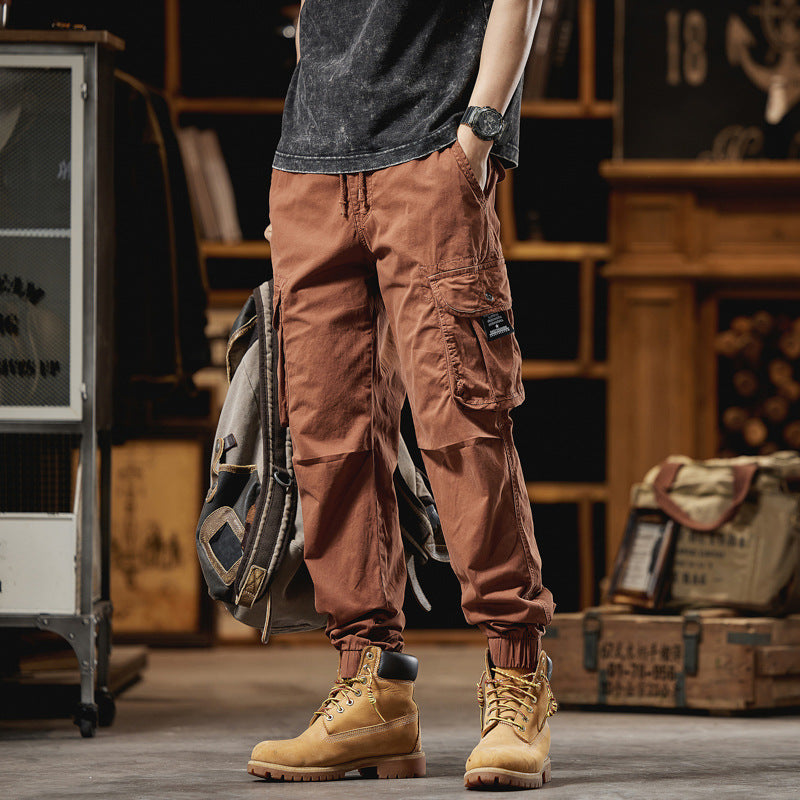 Herren Relaxed‑Fit Ripstop Cargojoggerhose mit D Ring und Mehrfachtaschen Echo Archiv