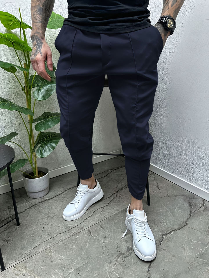 Herren maßgeschneiderte Stretch-Performance-Hosen Echoarchiv