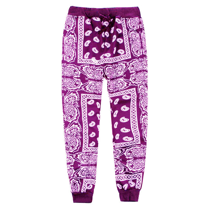 Herren bequeme Jogginghose mit trendigem Muster Echoarchiv