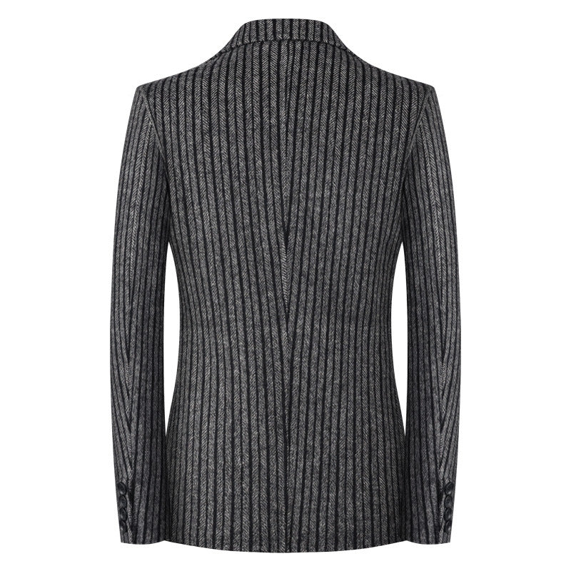 Herren stilvolle gestreifte Blazer Echoarchiv