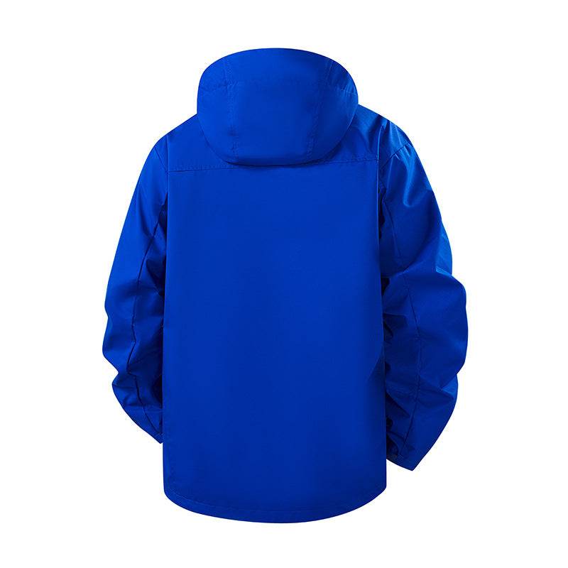 Herren Leichte wasserdichte Kapuzen-Softshelljacke mit atmungsaktiver Membran Echoarchiv