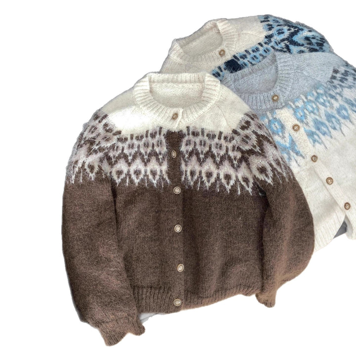 Damen Kuschelige Strickjacke Echo Archiv