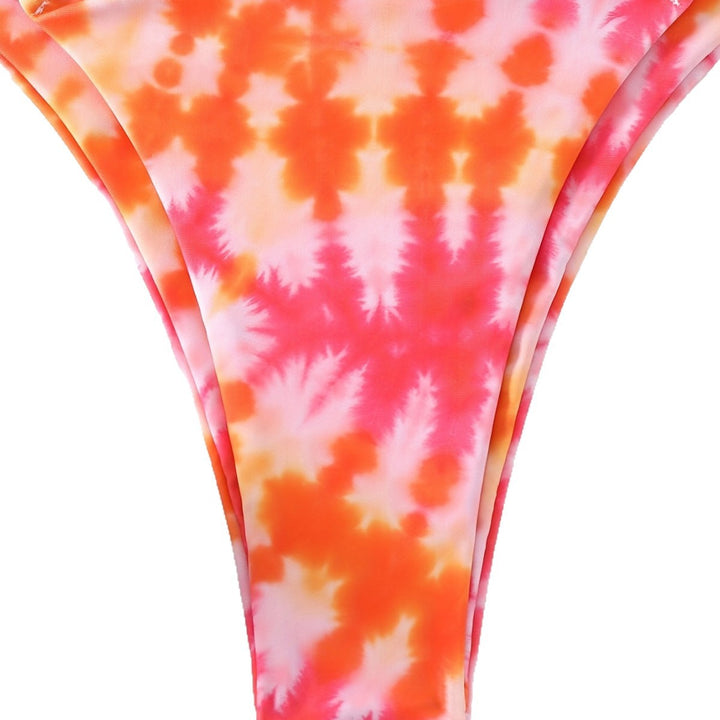 Damen Triangel-Bikini mit modischem Bindeband-Design Echo Archiv
