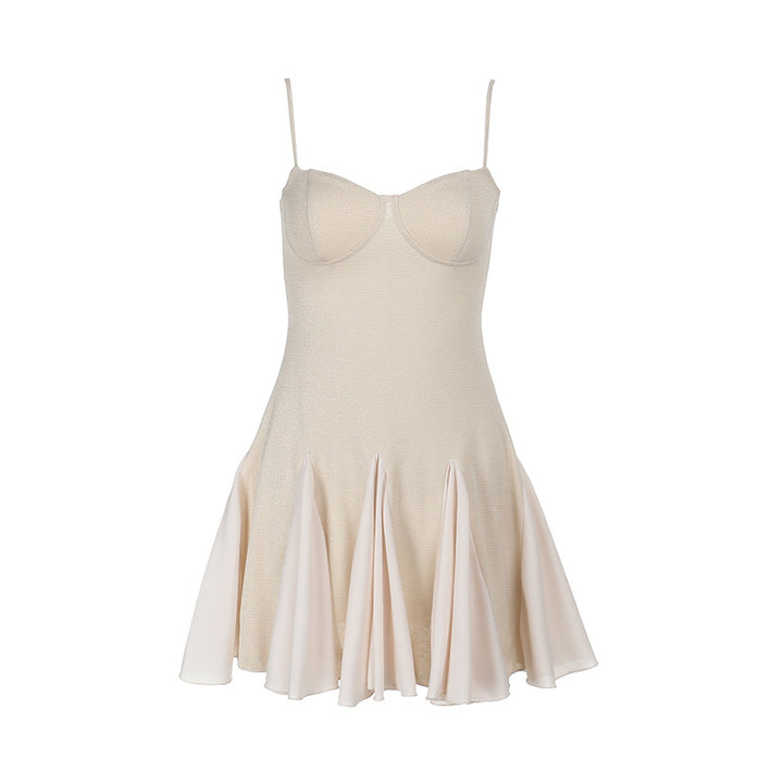 Damen Skaterkleid mit elegantem Bustier-Oberteil und Rüschen Echo Archiv