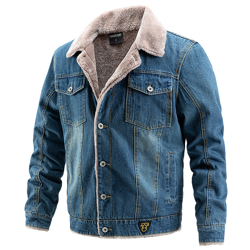 Herren Denim Jacke mit Kuschelfutter Echo Archiv