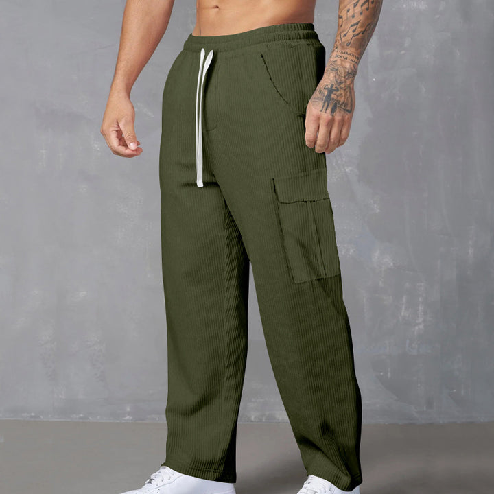 Herren Cargohose mit elastischem Bund und praktischen Taschen Echoarchiv