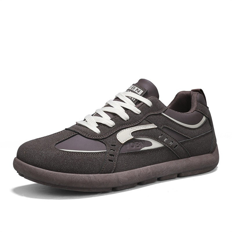 Herren urbaner Retro-Sneaker mit Veloursoptik, gedämpfter Zwischensohle und verstärkter Zehenkappe – Norré