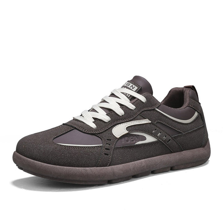 Herren urbaner Retro-Sneaker mit Veloursoptik, gedämpfter Zwischensohle und verstärkter Zehenkappe – Norré