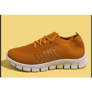 Damen atmungsaktiver Strick-Sneaker mit flexibler Segmentsohle und Komfortfußbett Echo Archiv