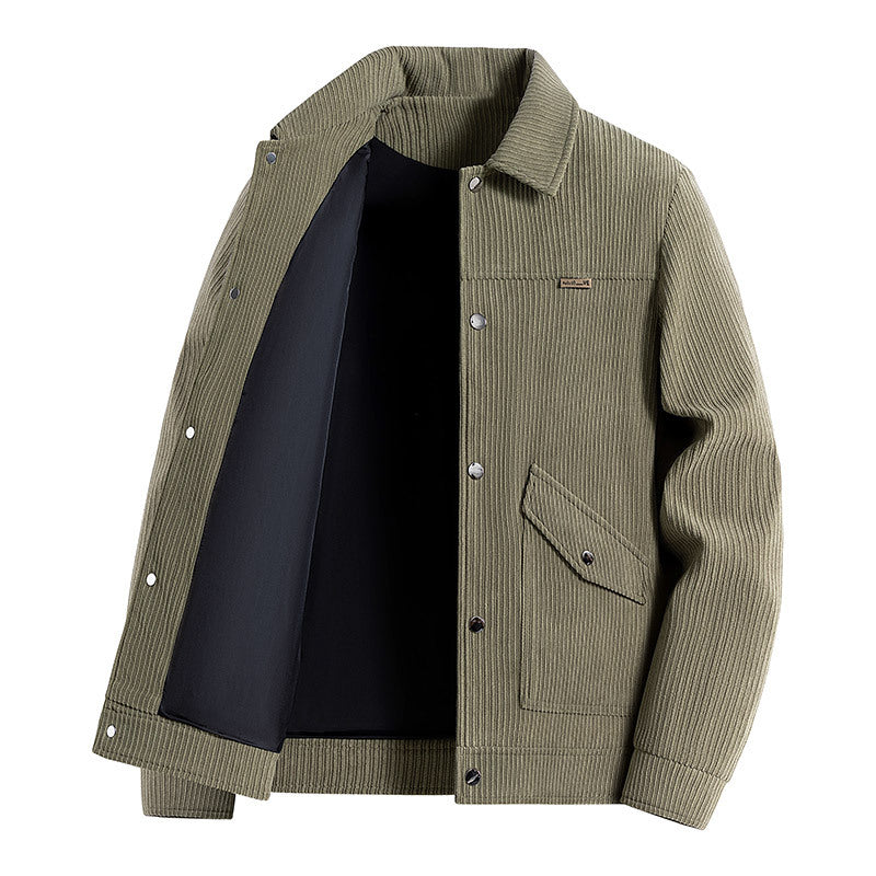 Herren Modische Cordjacke Echo Archiv