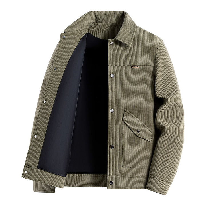 Herren Modische Cordjacke Echo Archiv