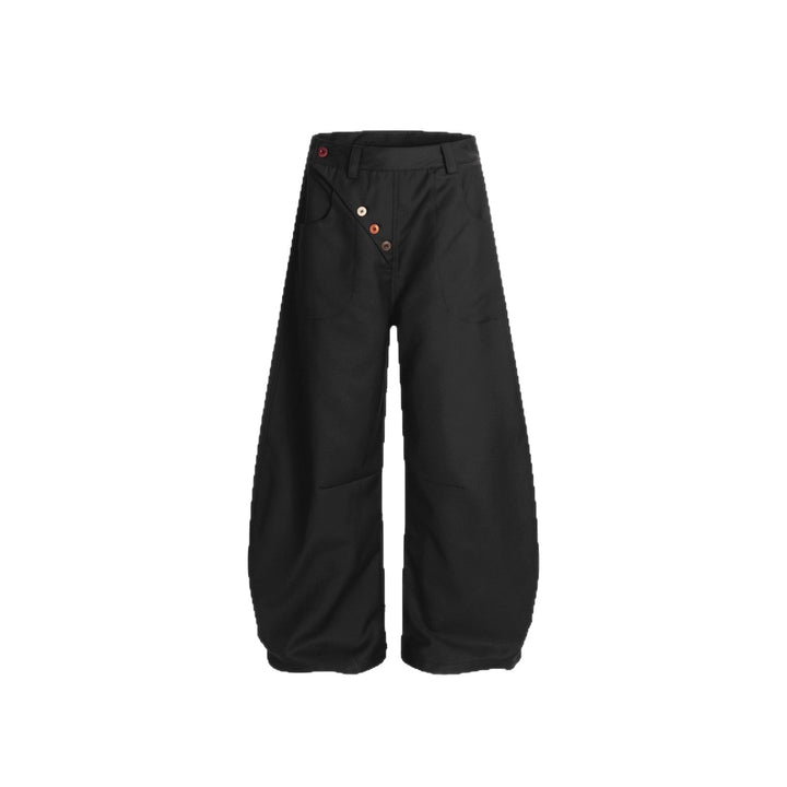 Damen Modische Weitbein-Hose Echoarchiv