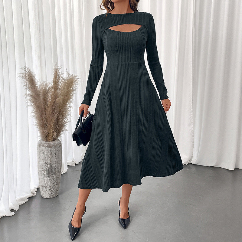 Damen Elegantes Midikleid mit Cut-Out-Details Echo Archiv