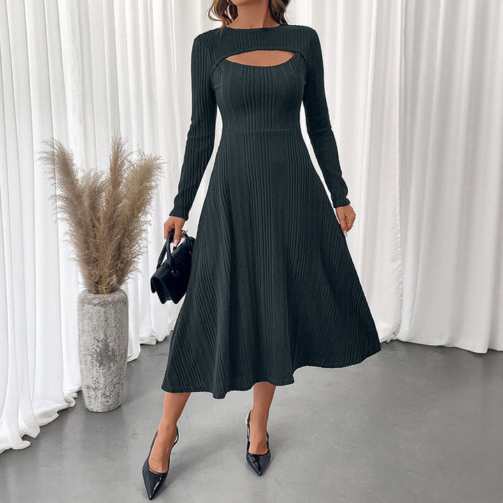 Damen Elegantes Midikleid mit Cut-Out-Details Echo Archiv