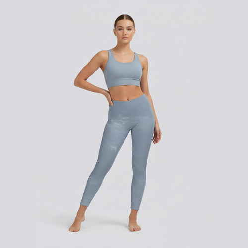 Damen Sportlegging mit stilvollem grafischen Design Echo Archiv