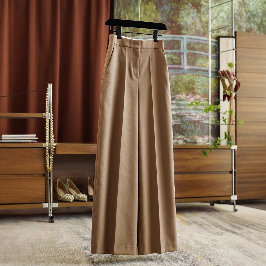 Damen Elegante und bequeme weite Stoffhose Echoarchiv
