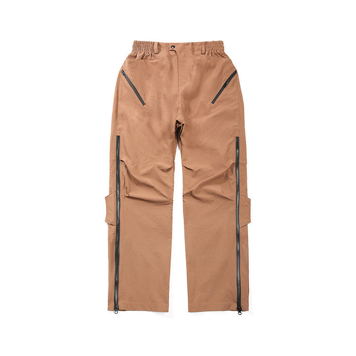 Herren Multifunktionale Tech‑Cargo‑Hose mit seitlichen Zippern, elastischem Bund und taktischen Pattentaschen Echo Archiv