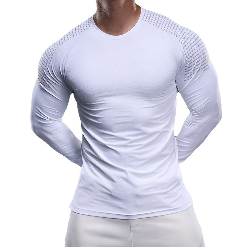 Herren funktionales Langarmshirt mit innovativer Mesh-Struktur Echoarchiv