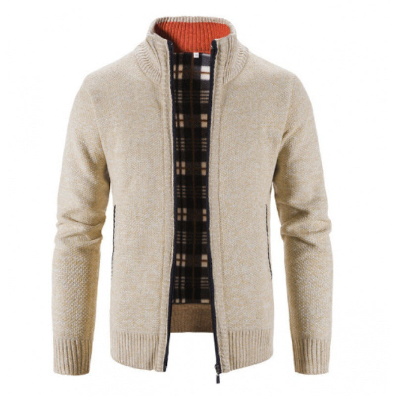 Herren Strickjacke mit innovativem wärmeisolierendem Innenfutter Echoarchiv