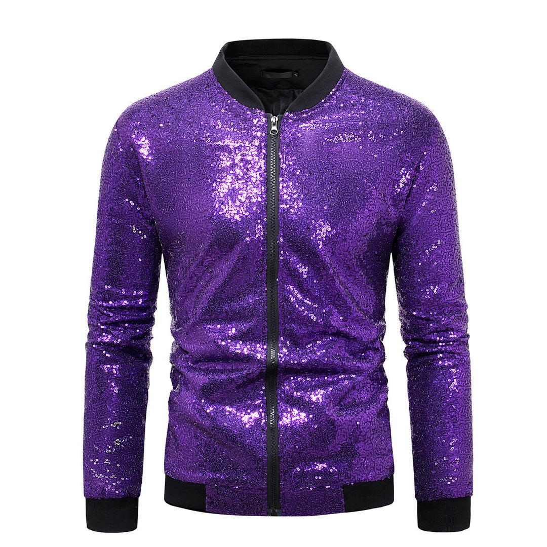 Herren Sportlicher Funktionsblazer mit Pailletten Echoarchiv