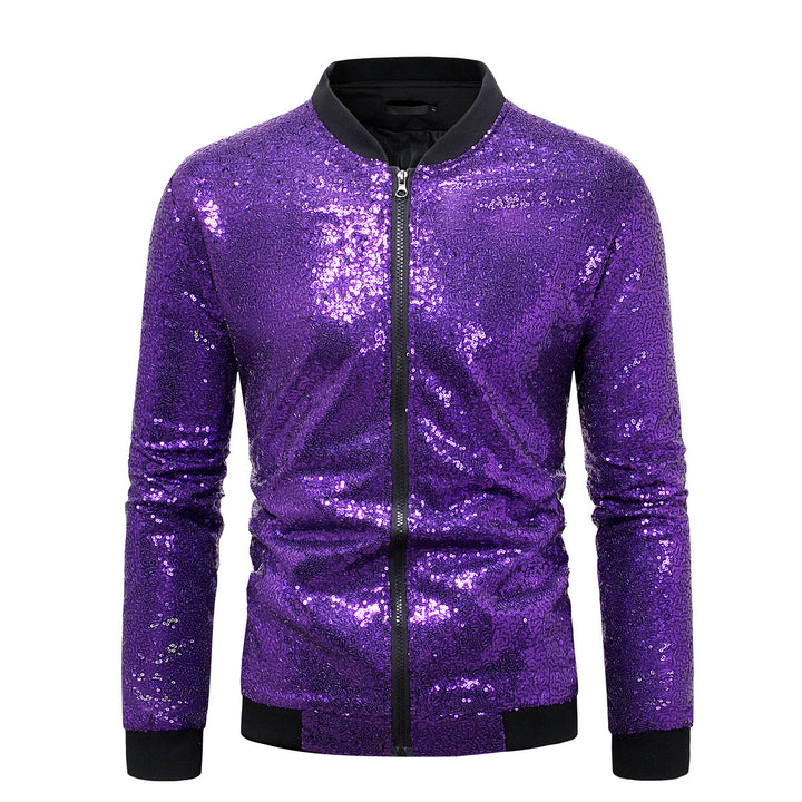 Herren Sportlicher Funktionsblazer mit Pailletten Echoarchiv
