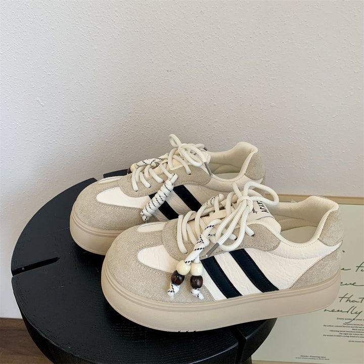 Damen Komfortable Sneaker mit innovativem Schnürsystem und dämpfender Sohle Echo Archiv