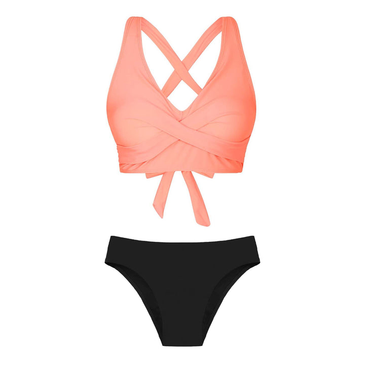 Damen Zweiteiliger Badeanzug mit floralem Design Echo Archiv