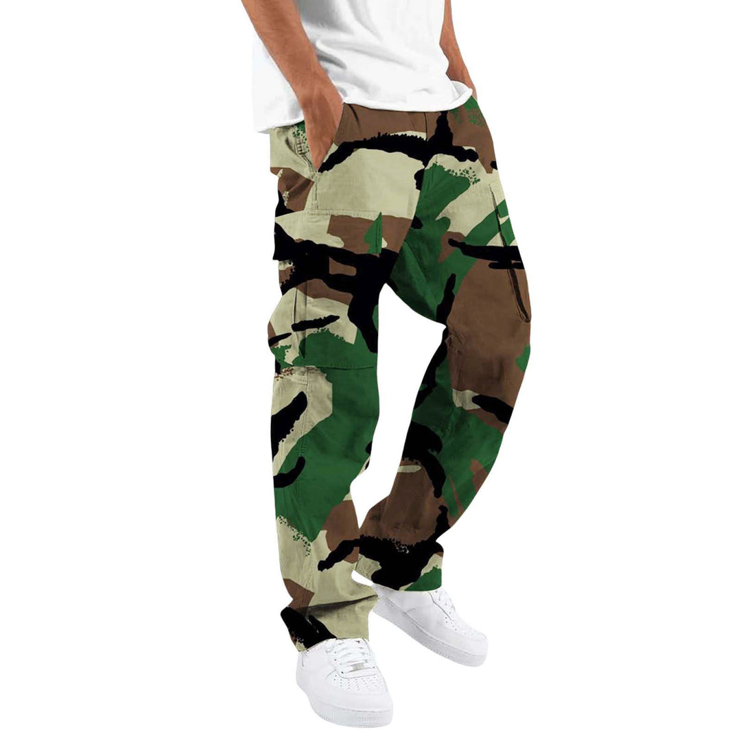 Herren Camouflage Cargo-Hose mit zahlreichen Taschen Echoarchiv